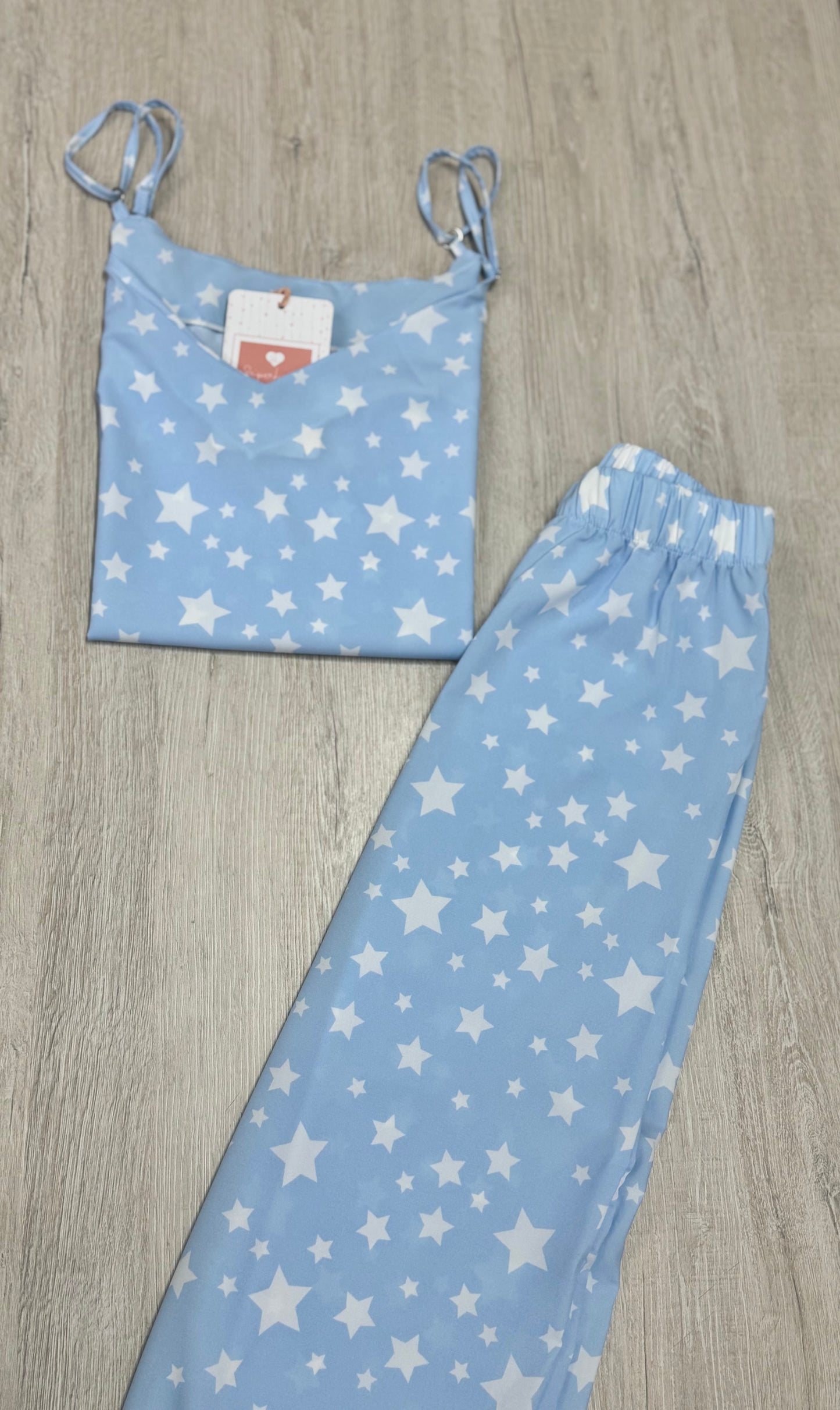 Estrellitas azul bebé