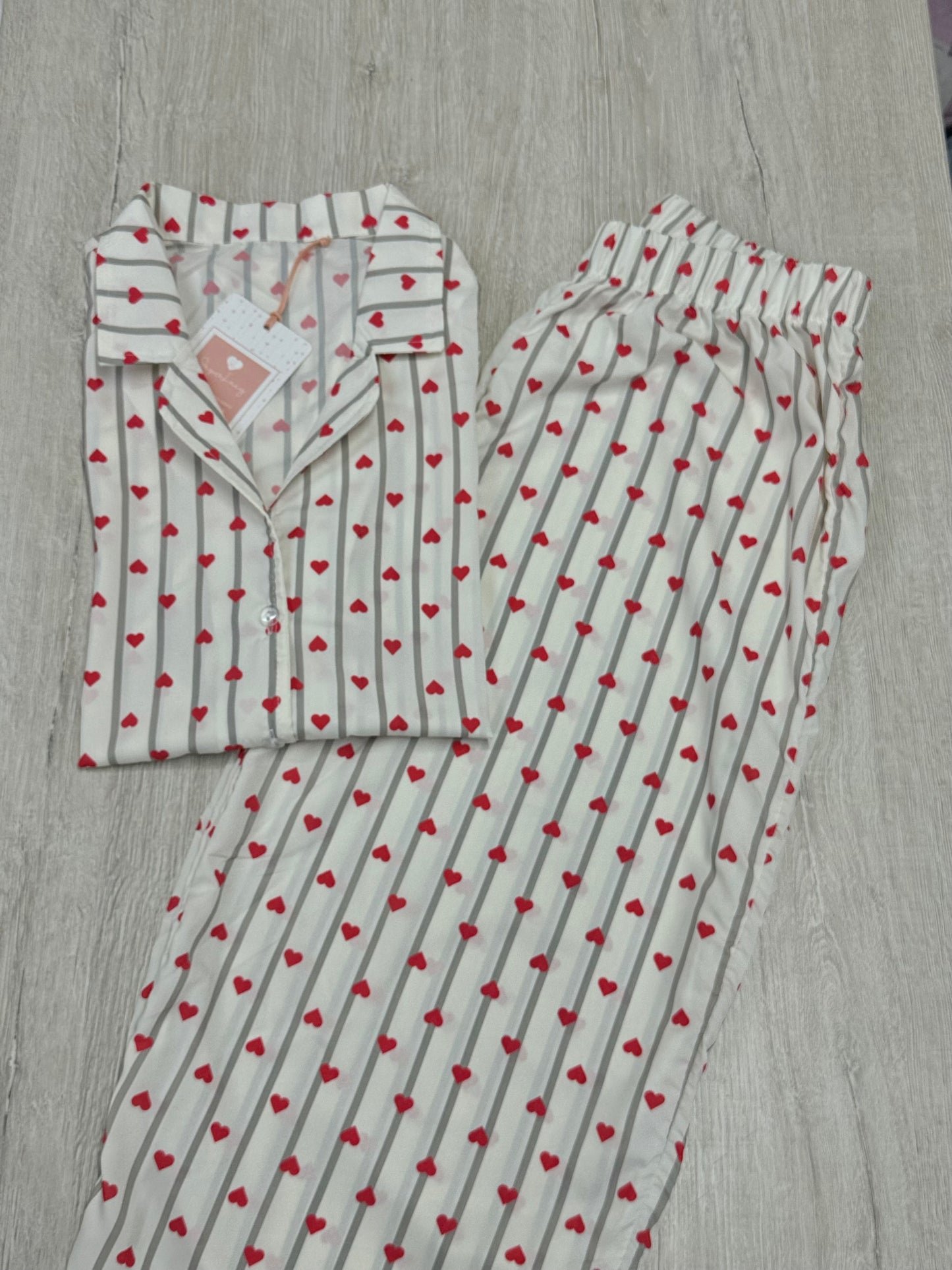 Pijama corazones