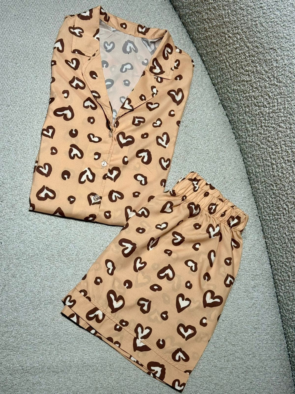 Corazones print