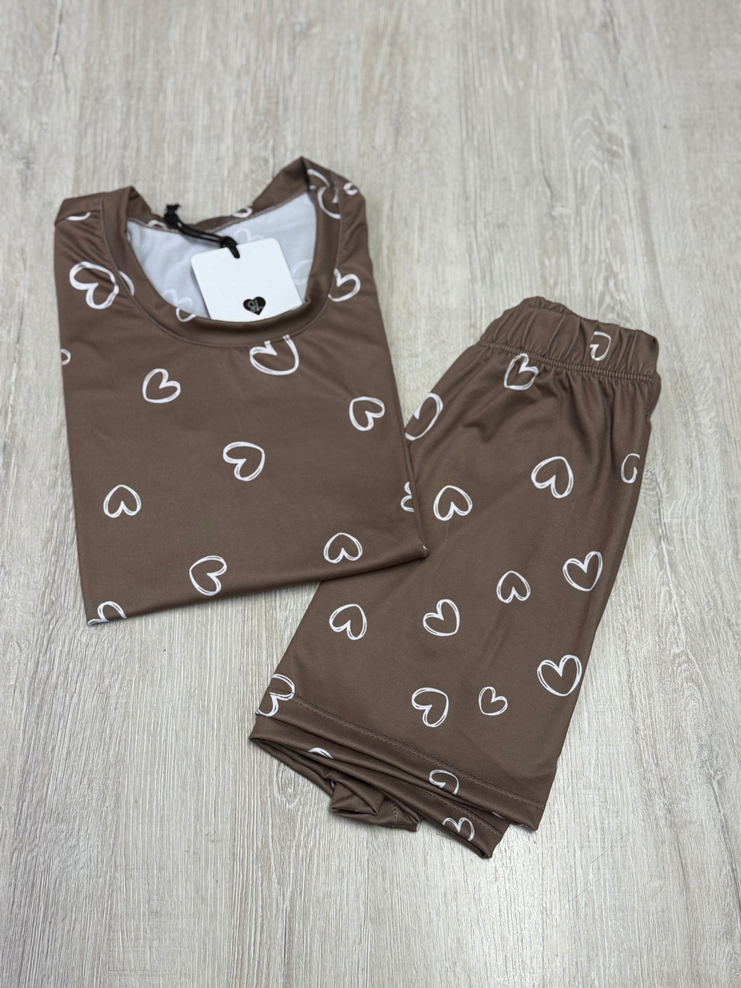 Corazones chocolate